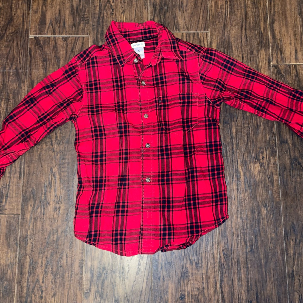 Carters long sleeve dress shirt for boys